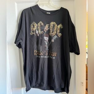 AC/DC XXL “Rock or Bust” 2016 Concert tee